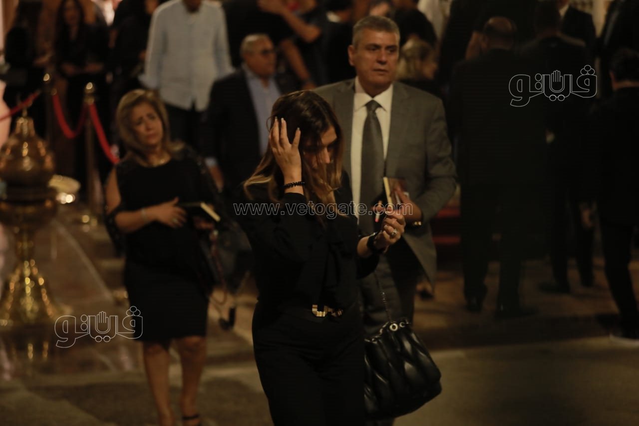 عزاء زوجة خالد زكي (71)