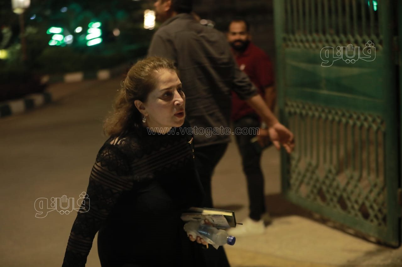 عزاء زوجة خالد زكي (74)