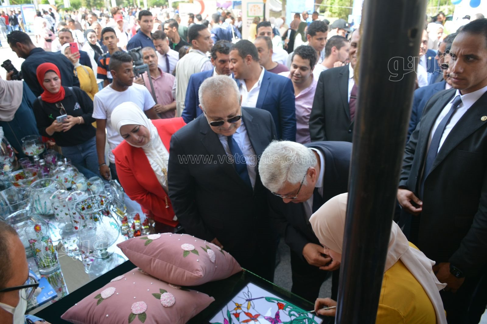 تفاصيل زيارة وزير التعليم العالي لجامعة القاهرة في أول أيام الدراسة  (11)