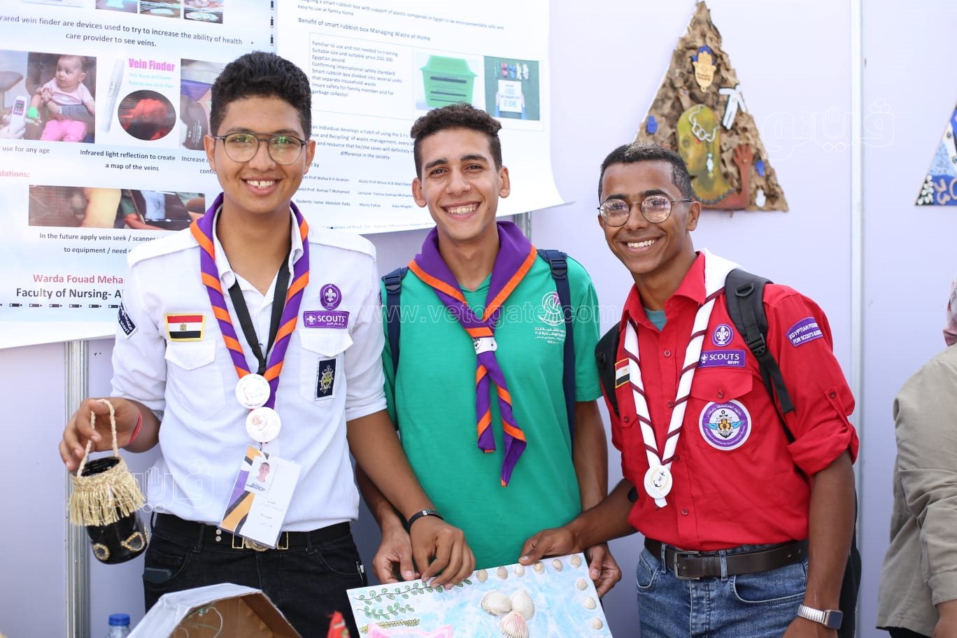 فرق الكشافة تستقبل الطلاب الجدد في أول يوم دراسي بجامعة عين شمس (12)