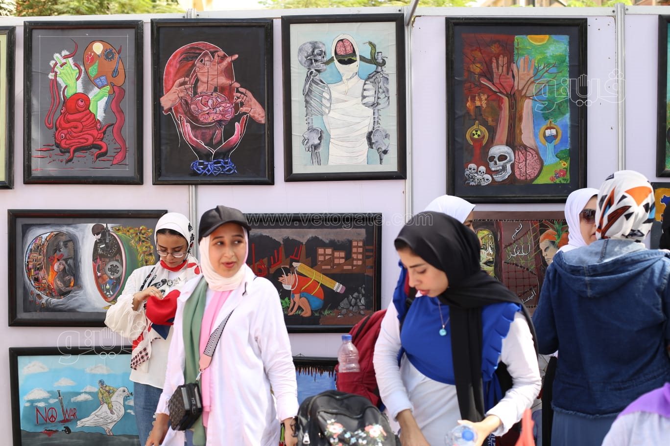 فرق الكشافة تستقبل الطلاب الجدد في أول يوم دراسي بجامعة عين شمس (20)