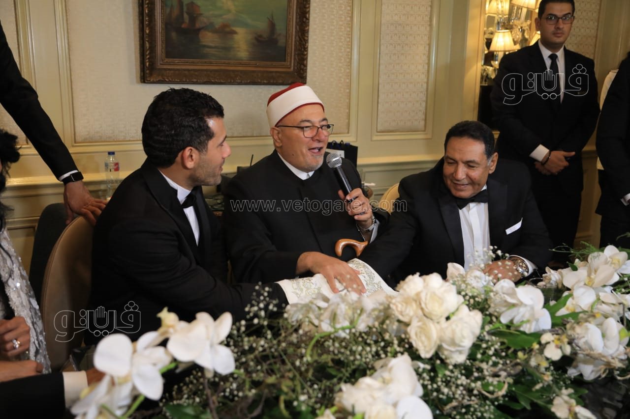 الكينج ونجوم الفن والإعلام يحتفلون بزفاف سالي عبد السلام ومؤمن الباز (4)