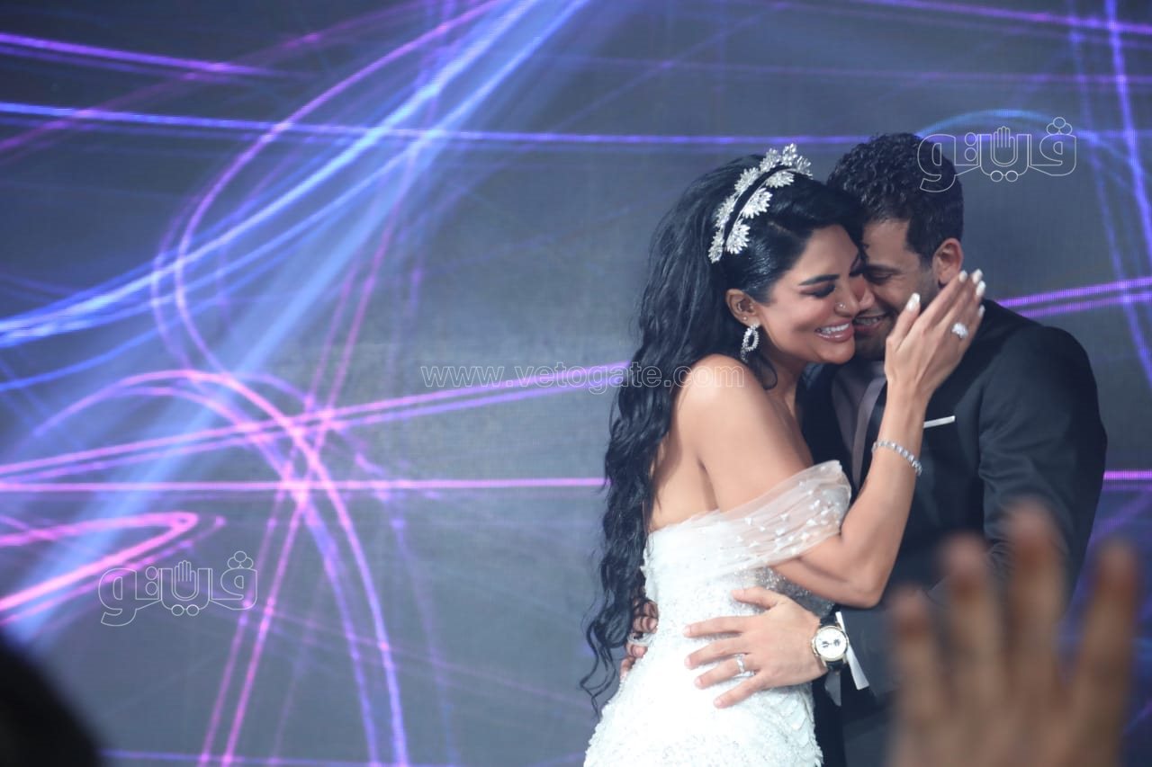 الكينج ونجوم الفن والإعلام يحتفلون بزفاف سالي عبد السلام ومؤمن الباز (29)