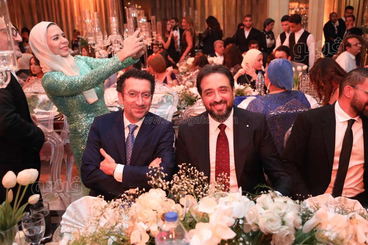 الكينج ونجوم الفن والإعلام يحتفلون بزفاف سالي عبد السلام ومؤمن الباز (47)