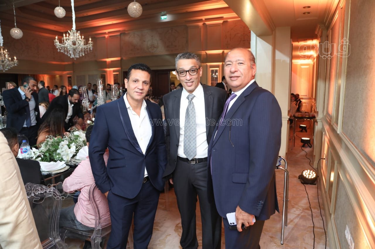 الكينج ونجوم الفن والإعلام يحتفلون بزفاف سالي عبد السلام ومؤمن الباز (50)
