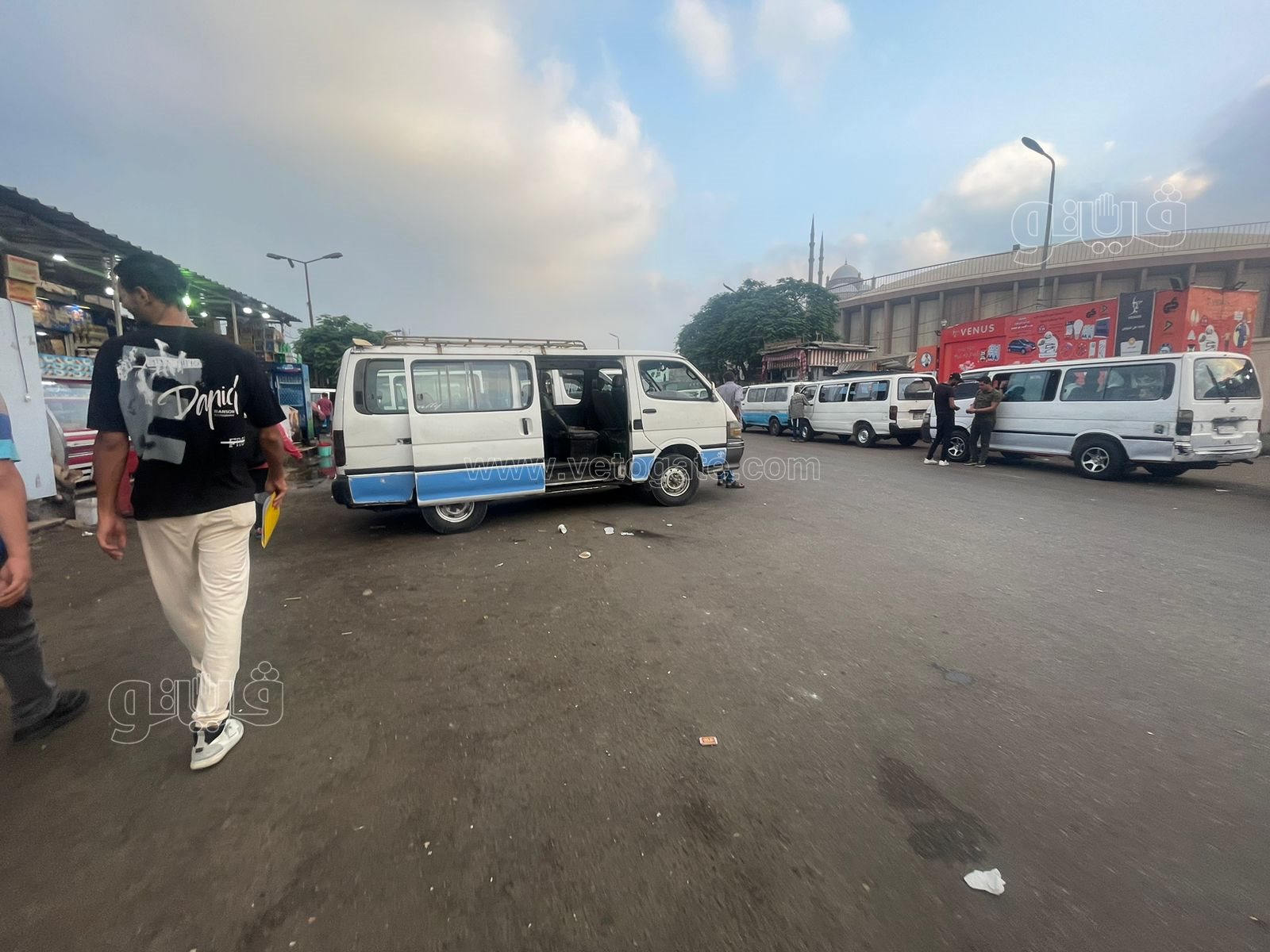 الميكروباص وسيلة نقل طلاب المدارس بالقاهرة والجيزة في أول أيام العام الدراسي (6)