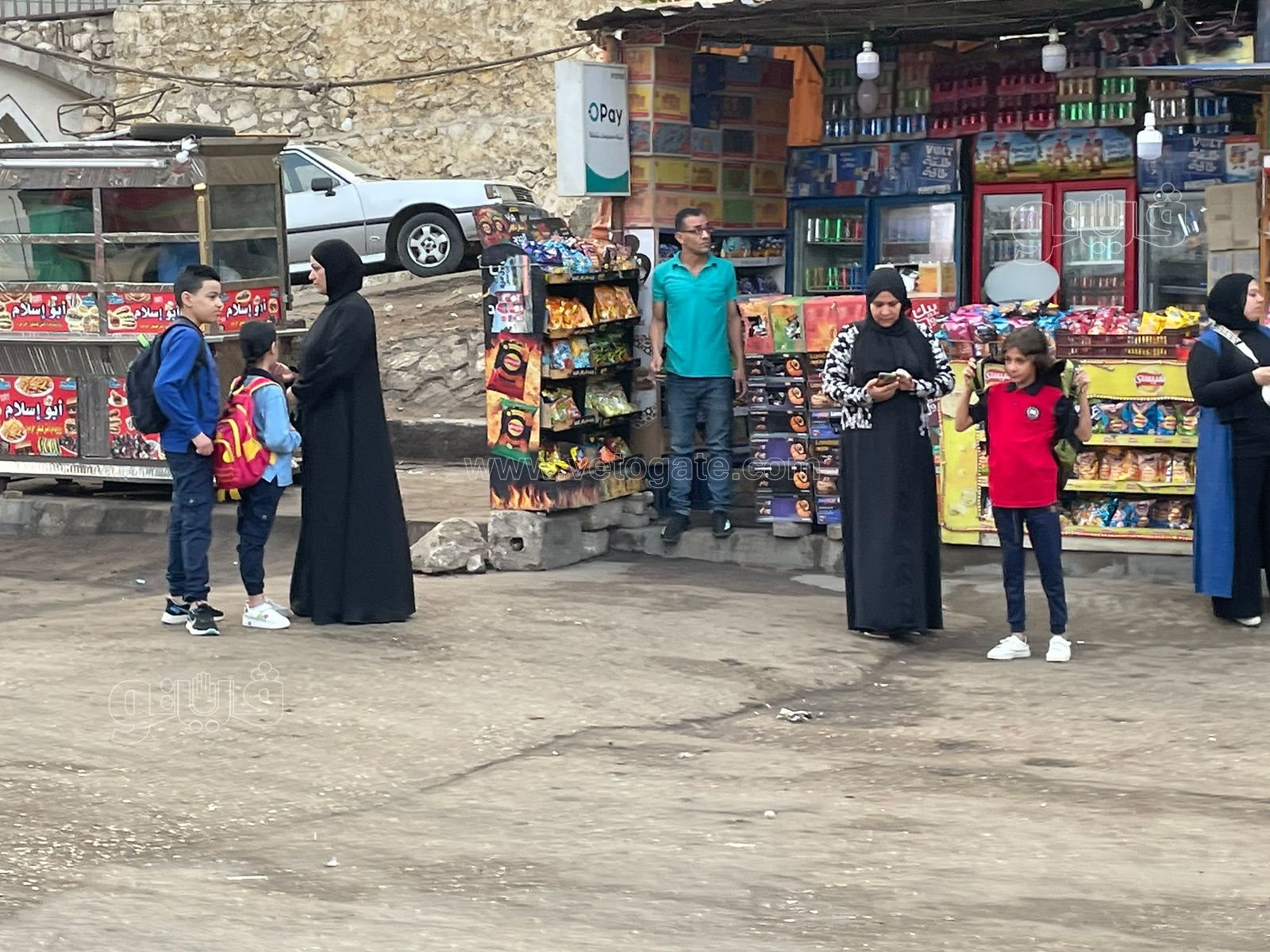 الميكروباص وسيلة نقل طلاب المدارس بالقاهرة والجيزة في أول أيام العام الدراسي (12)