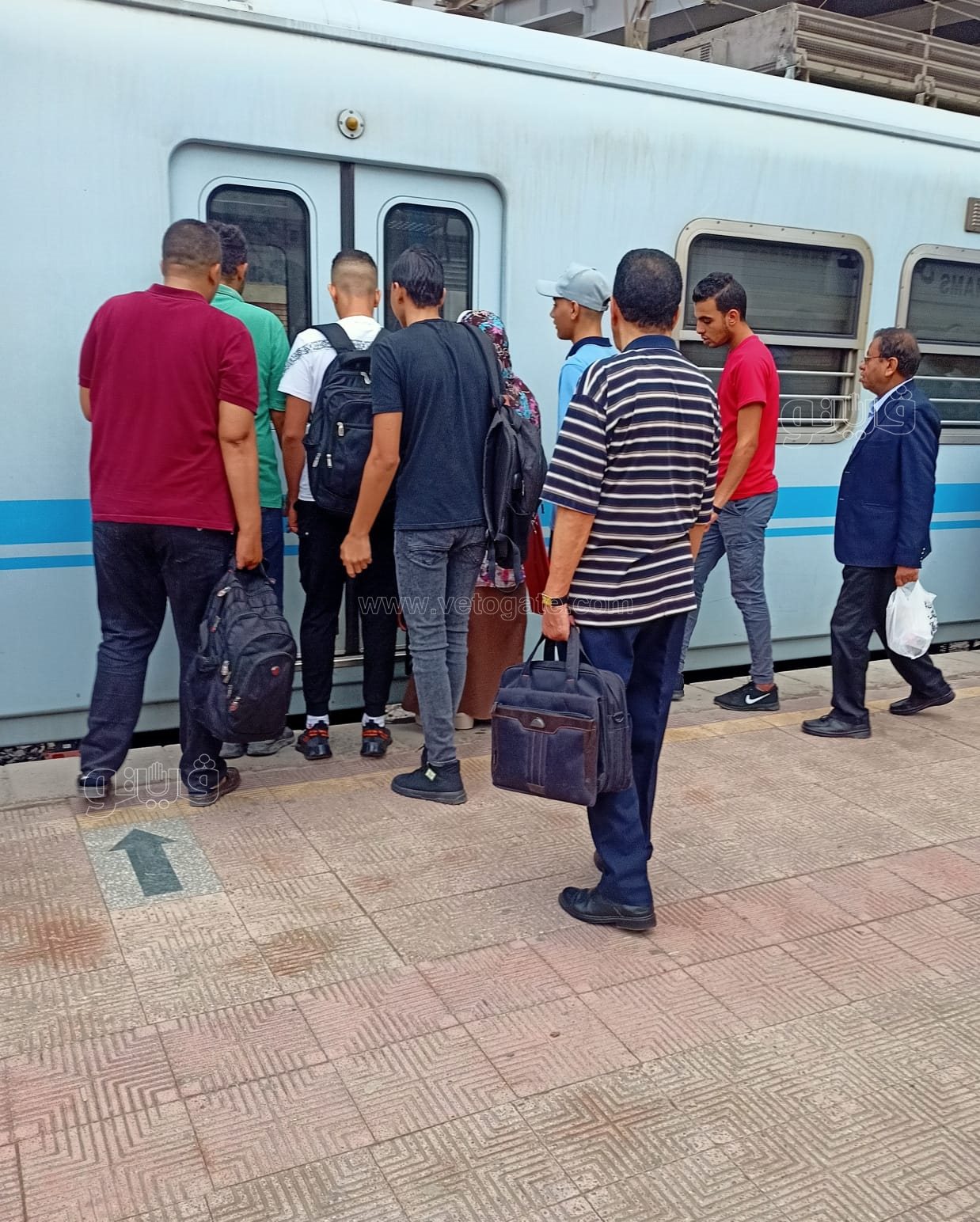  زحام في مترو الأنفاق (2)