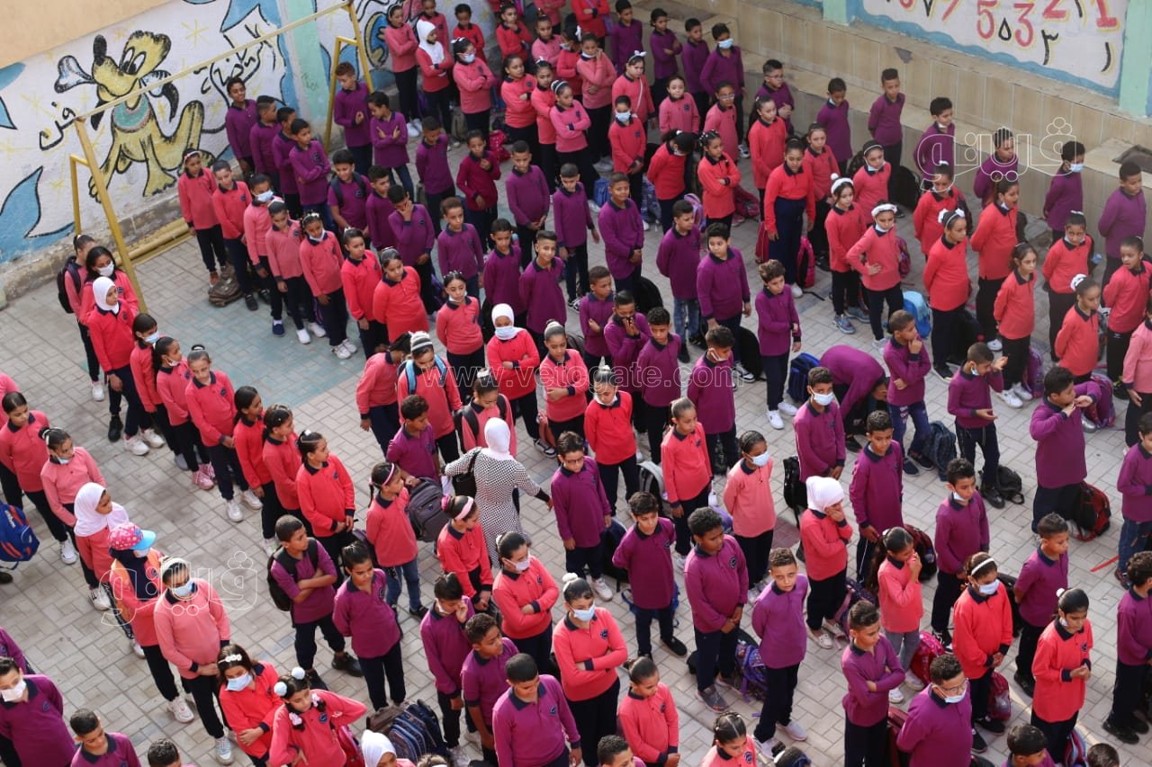 طابور الصباح في مدارس القاهرة (3)