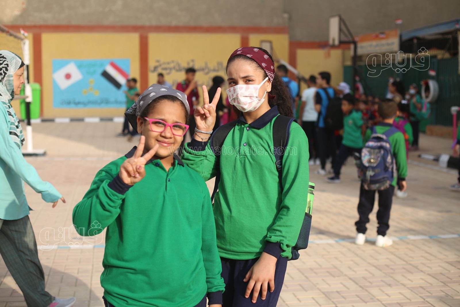 طابور الصباح في مدارس القاهرة (13)