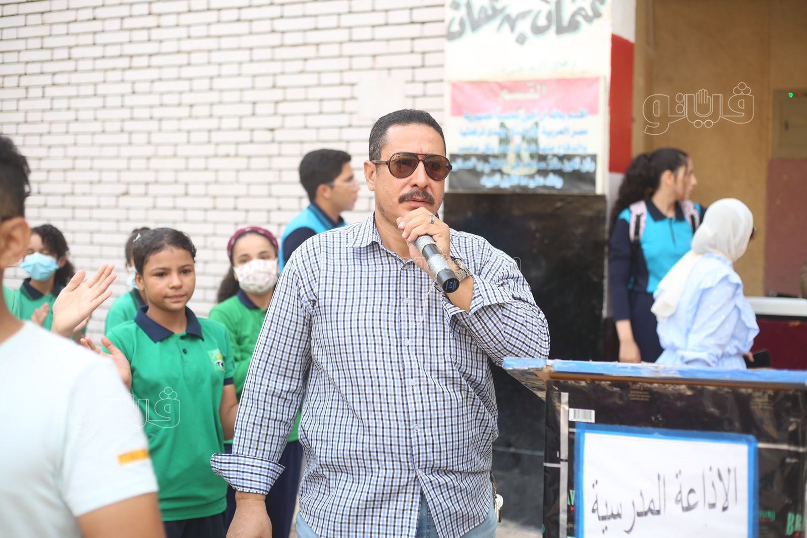 طابور الصباح في مدارس القاهرة (16)