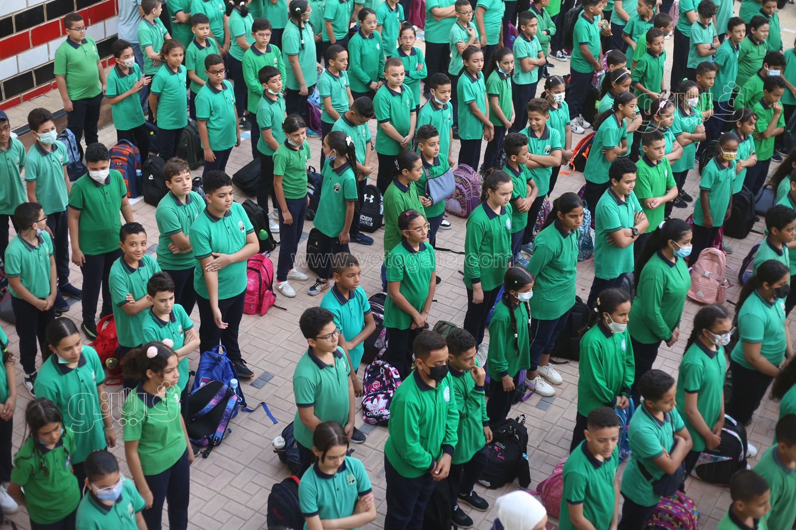 طابور الصباح في مدارس القاهرة (20)
