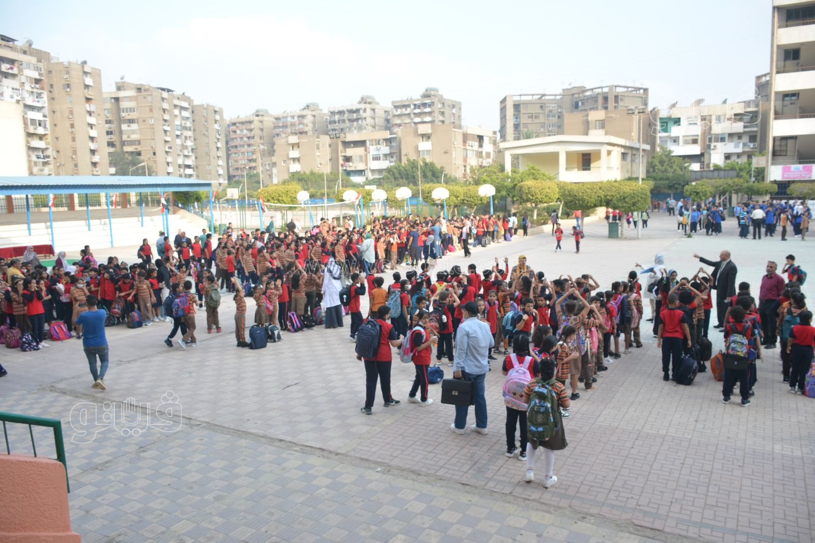 طابور الصباح في مدارس القاهرة (25)