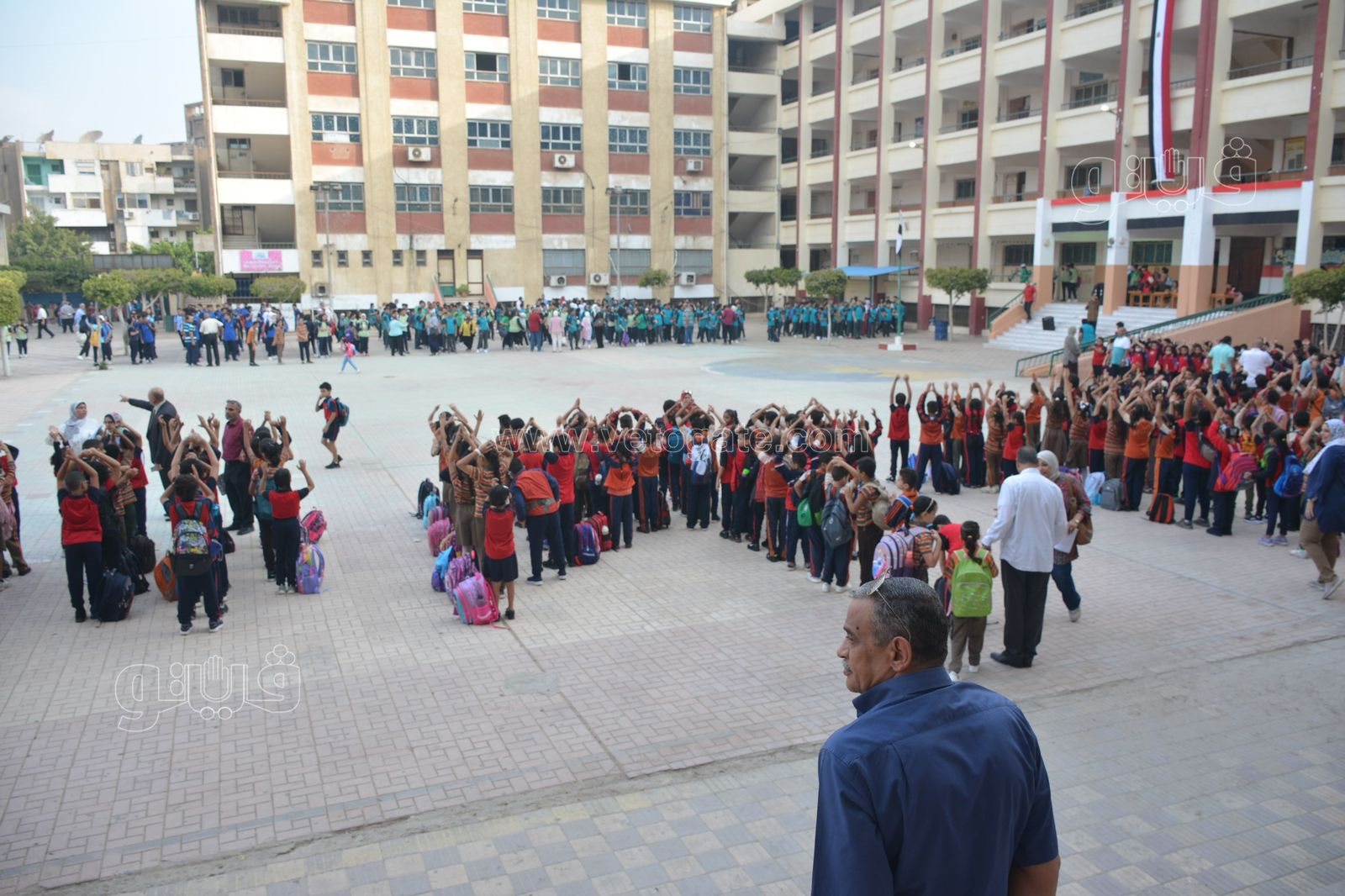 طابور الصباح في مدارس القاهرة (31)