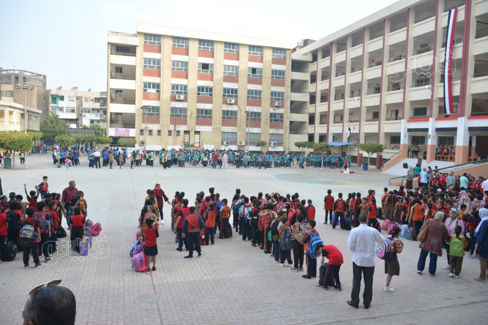 طابور الصباح في مدارس القاهرة (42)