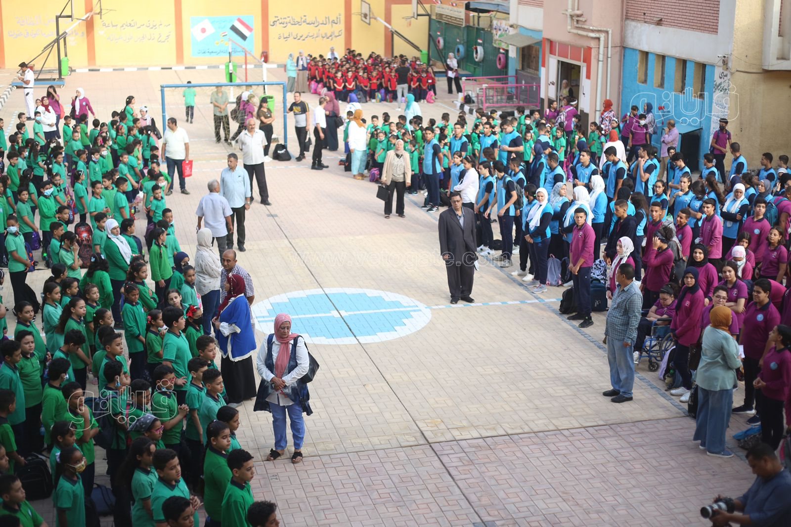 طابور الصباح في مدارس القاهرة (43)