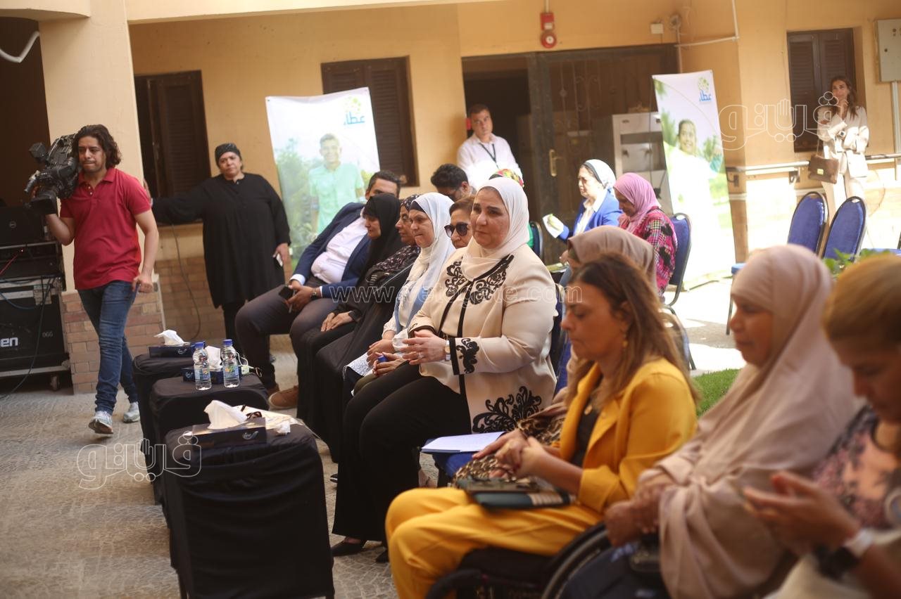 وزيرة التضامن تفتتح أول دار لرعاية السيدات الكفيفات المسنات في مصر (15)