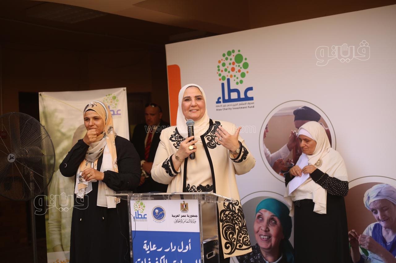 وزيرة التضامن تفتتح أول دار لرعاية السيدات الكفيفات المسنات في مصر (37)