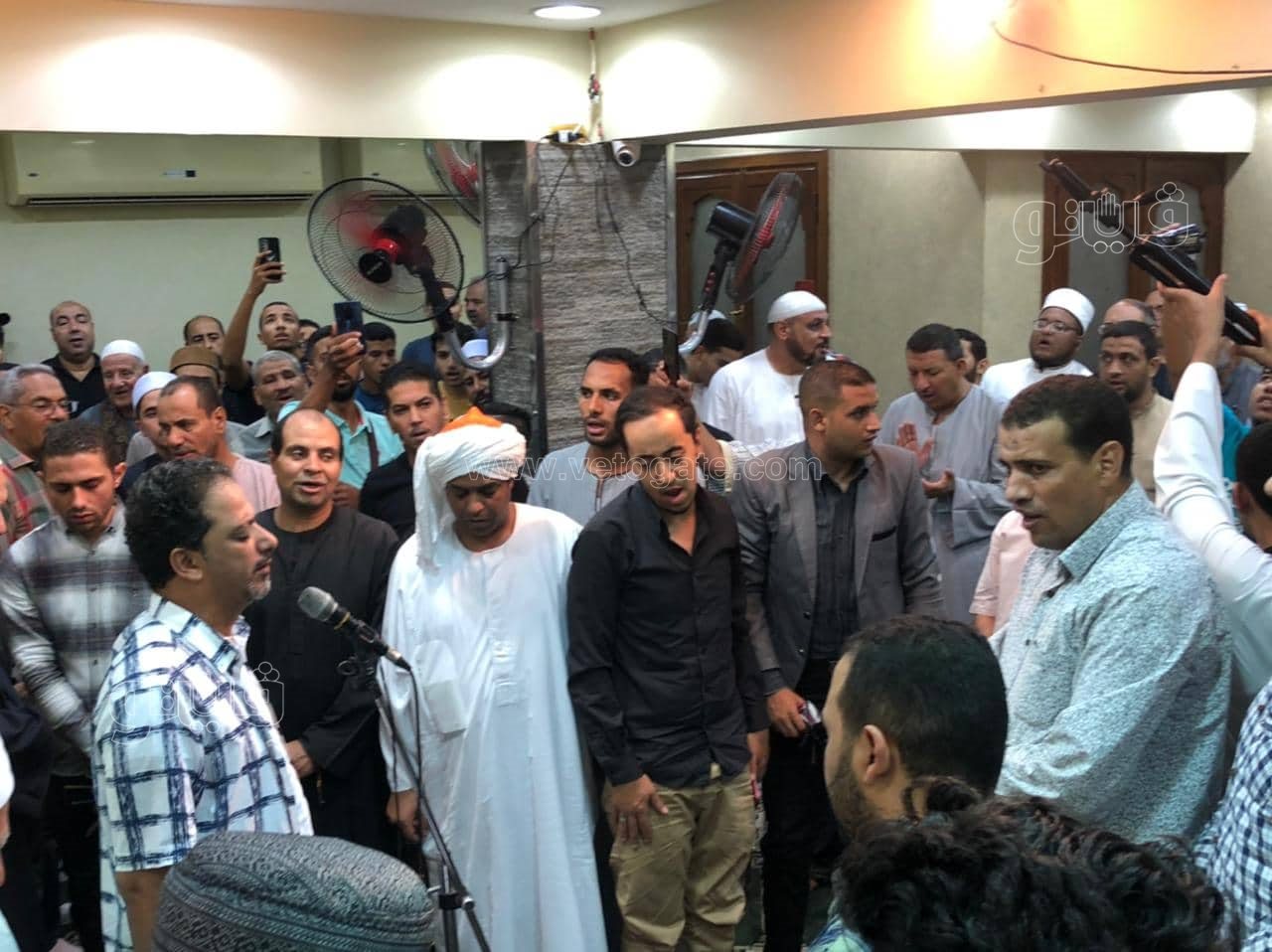 علماء أزهر ومبتهلون يحتفلون بذكرى المولد النبوي بساحة الشيخ سعيد عمران الدح (5)