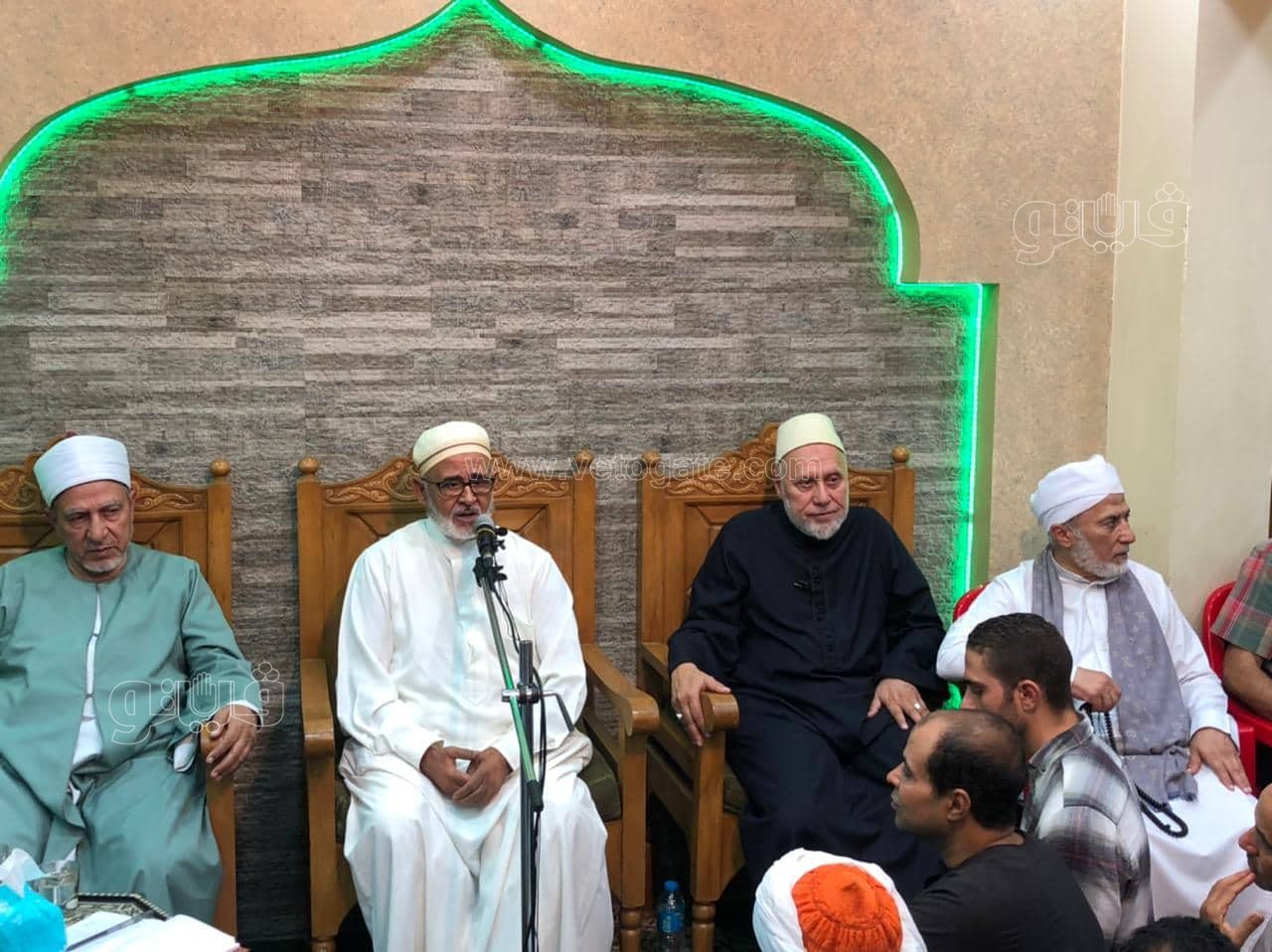 علماء أزهر ومبتهلون يحتفلون بذكرى المولد النبوي بساحة الشيخ سعيد عمران الدح (10)