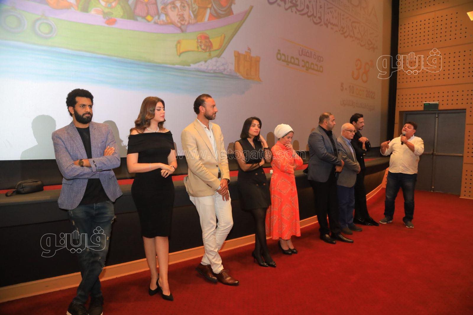  عرض فيلم الباب الأخضر بمهرجان الاسكندرية السينمائي بحضور أبطاله (3)