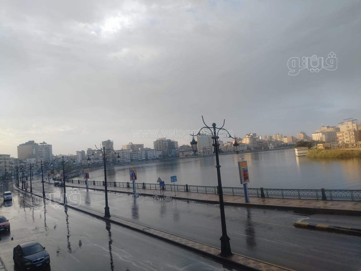 هطول أمطار غزيرة على مناطق متفرقة بدمياط (5)
