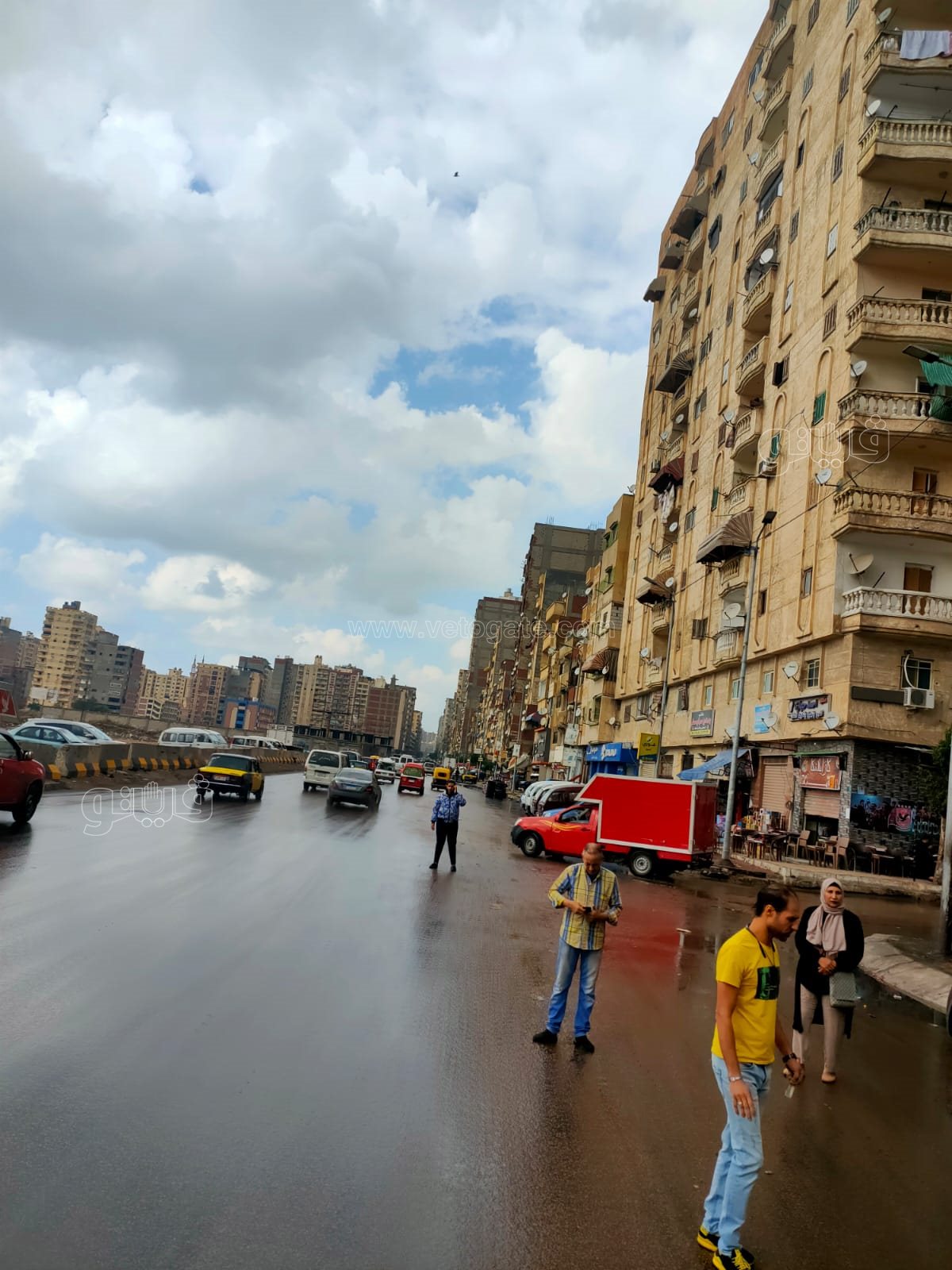  هطول أمطار غزيرة على الإسكندرية  (3)