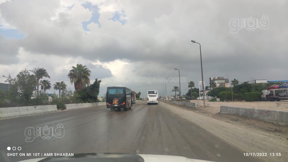  هطول أمطار غزيرة على الإسكندرية  (1)