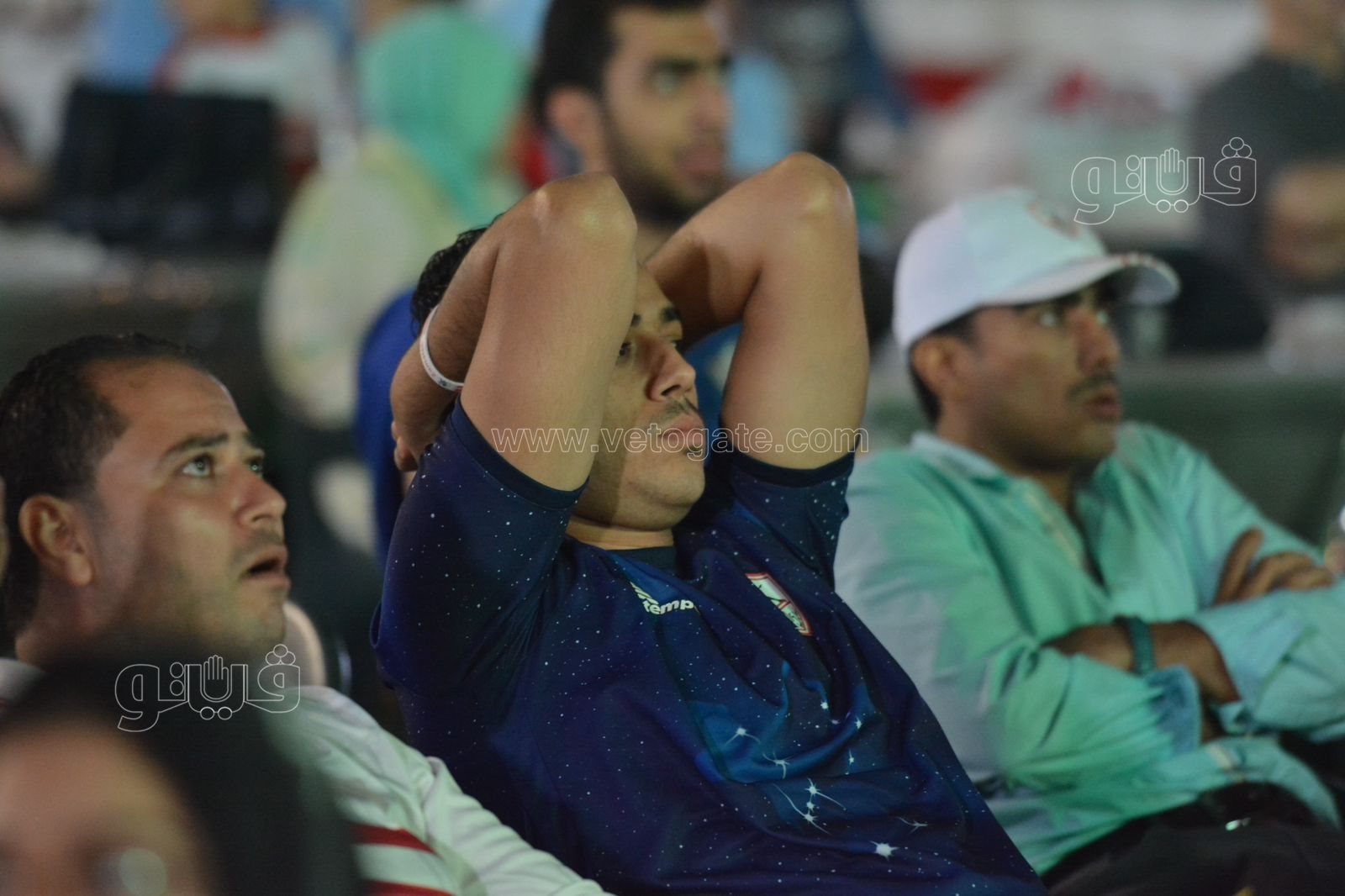  القلق يسيطر على جمهور القلعة البيضاء  (1)