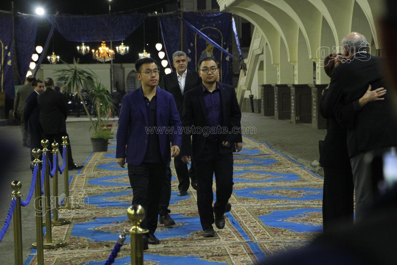  وكلاء السيارات في عزاء رؤؤف غبور (9)