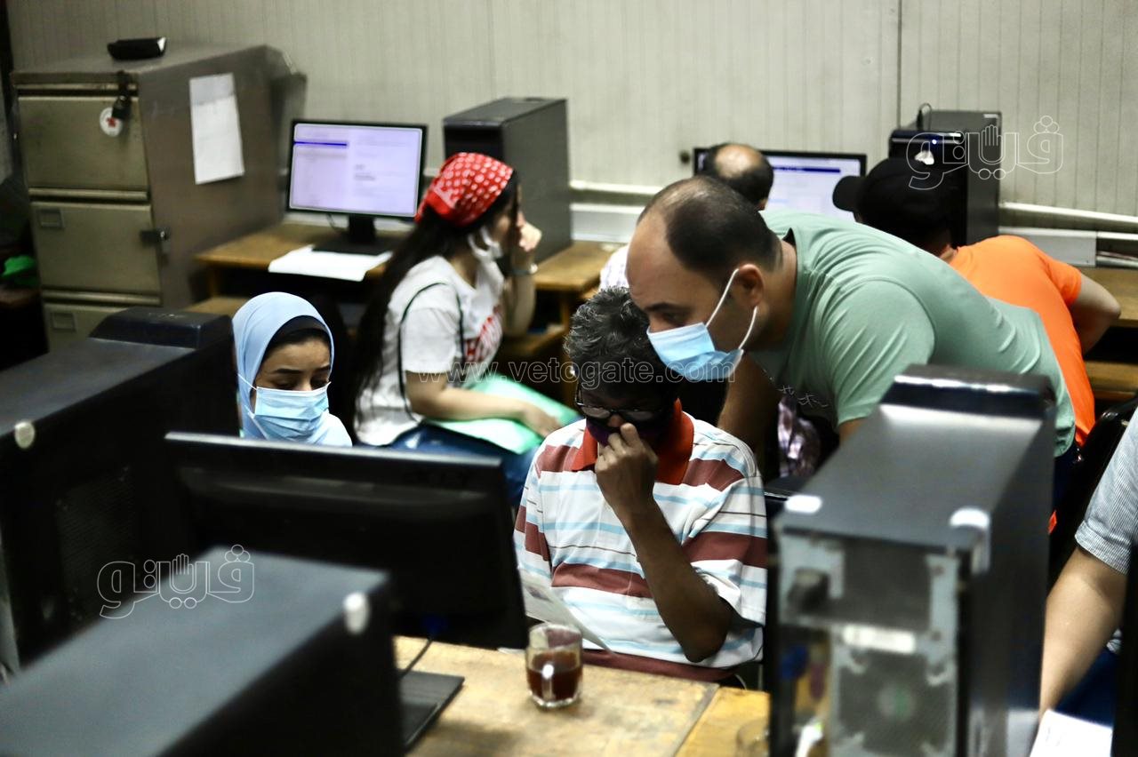 توافد طلاب الثانوية على معامل تنسيق جامعة القاهرة بأول أيام المرحلة الثانية (19)