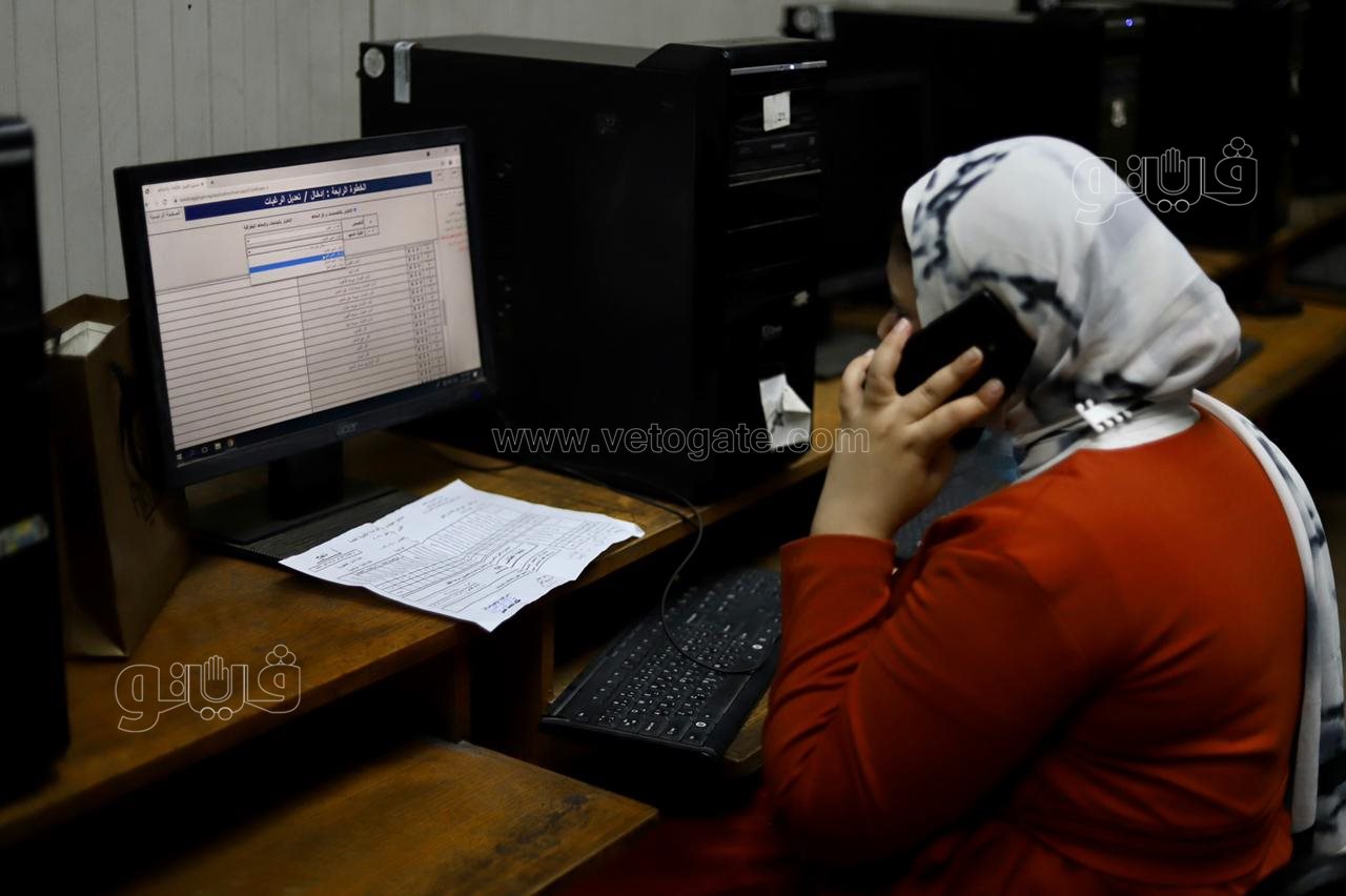 توافد طلاب الثانوية على معامل تنسيق جامعة القاهرة بأول أيام المرحلة الثانية (1)