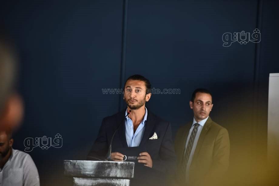 بحضور وزير الرياضة ونجوم اليد.. وضع حجر الأساس لنادي O West (4)