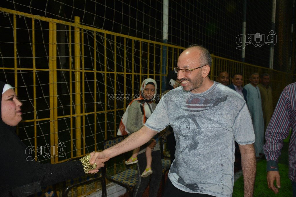 بحضور مشاهير الزمالك.. افتتاح أكاديمية النجوم بصفط اللبن برعاية حسام المندوه (12)~1