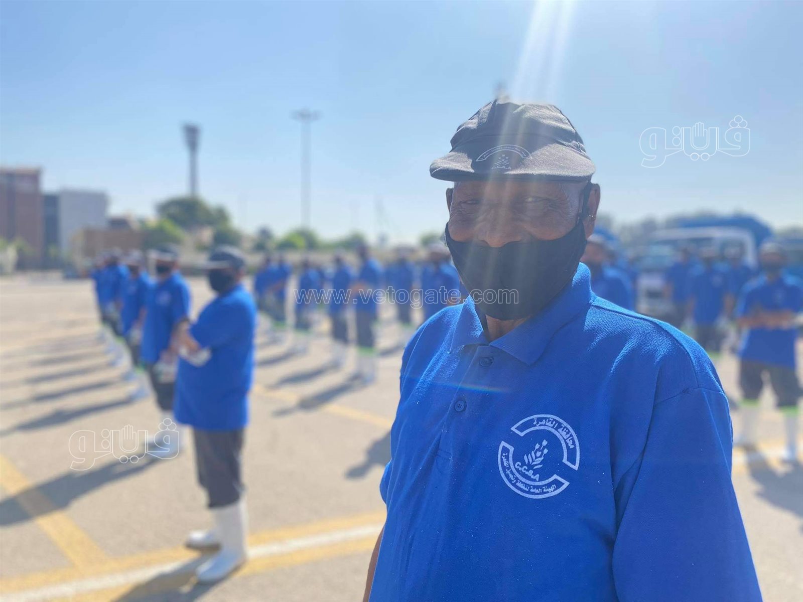 محافظة القاهرة تستعرض معدات النظافة الجديدة بالاستاد  (6)