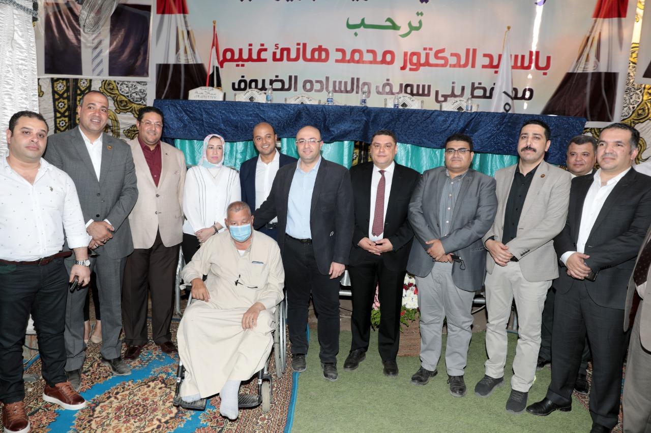 محافظ بني سويف يتفقد مشروعات حياة كريمة (1)