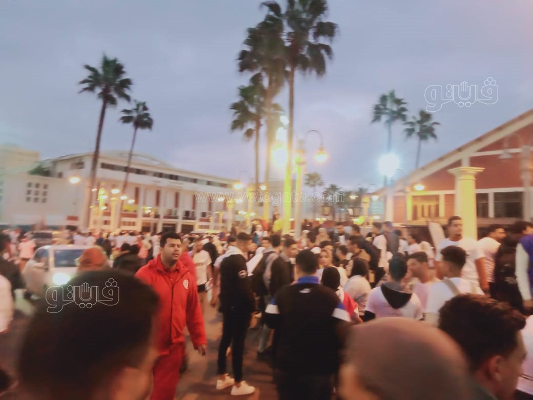 توافد المشاركين في ماراثون زايد الخيري بإستاد الإسكندرية (3)