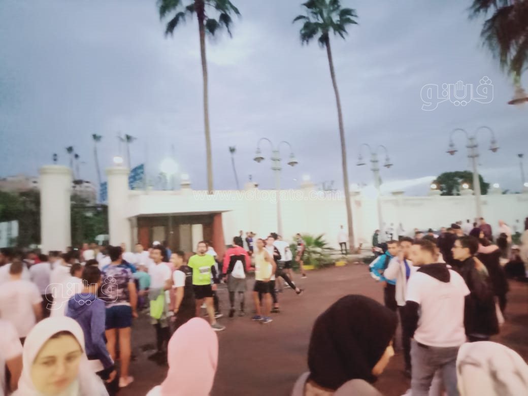 توافد المشاركين في ماراثون زايد الخيري بإستاد الإسكندرية (5)