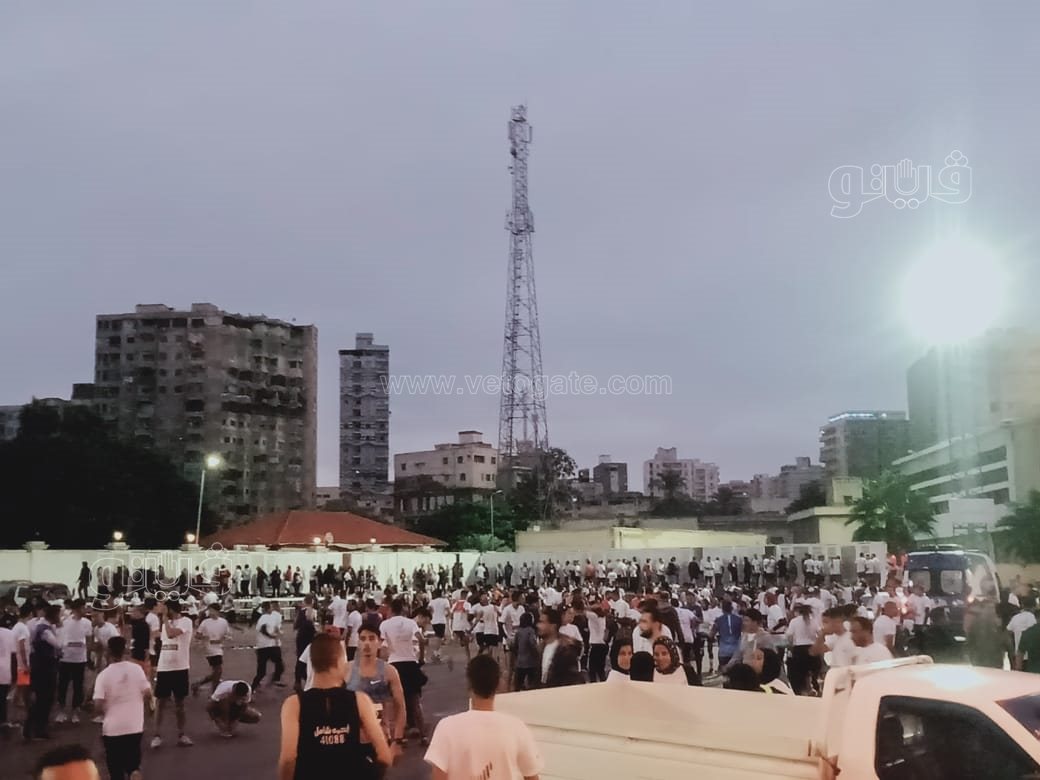 توافد المشاركين في ماراثون زايد الخيري بإستاد الإسكندرية (8)
