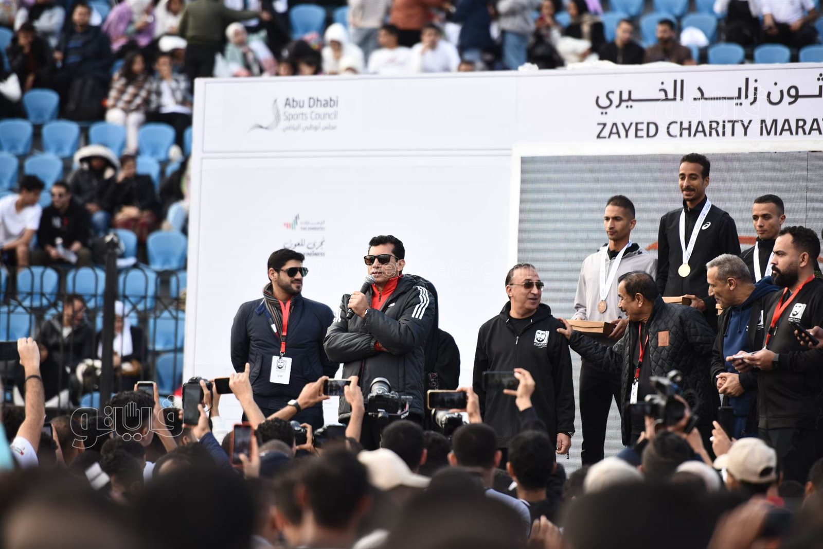 فعاليات مارثون زايد الخيري بإستاد الإسكندرية (1)