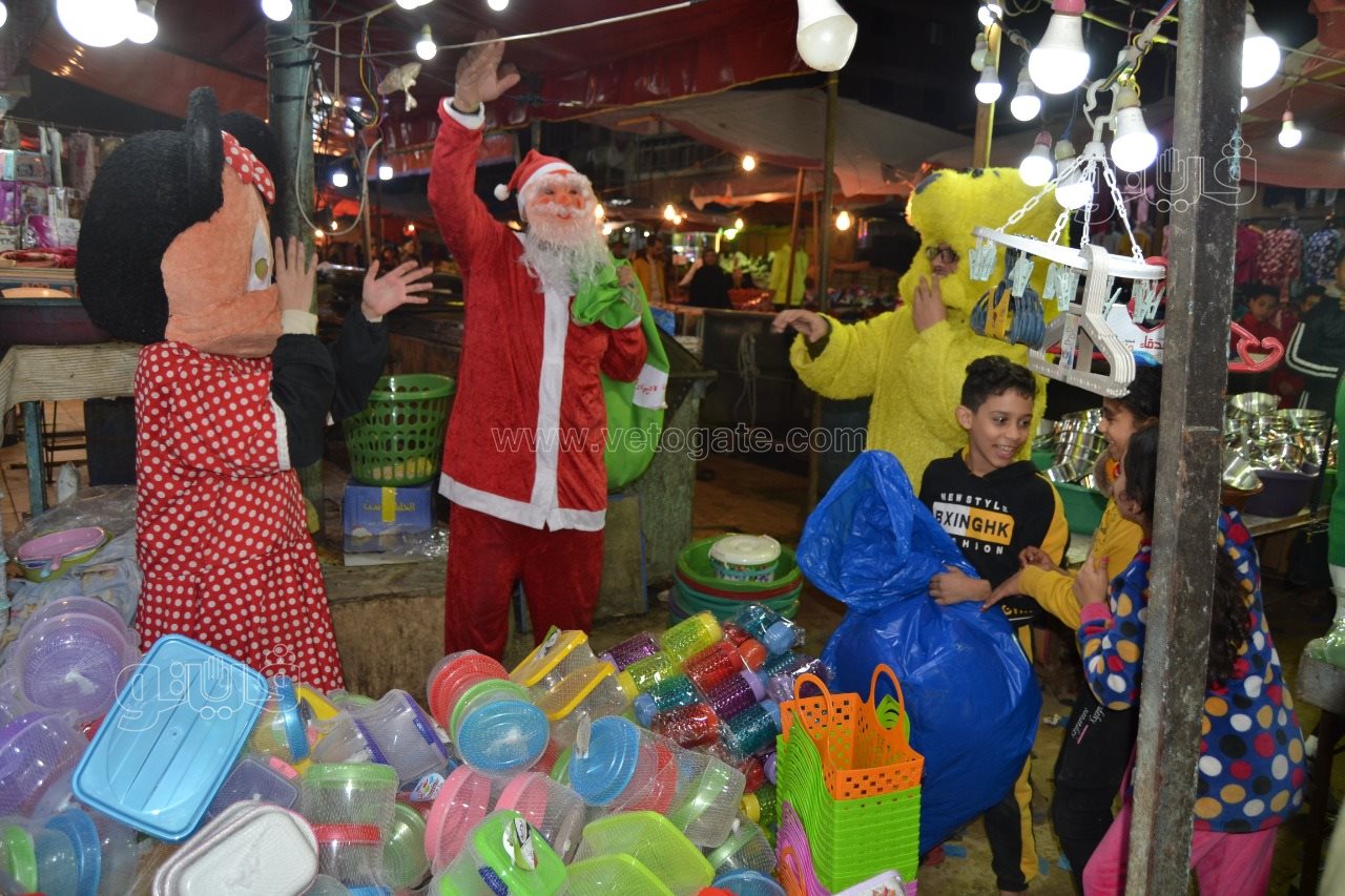 بابا نويل يظهر في الإسكندرية،فيتو (1)