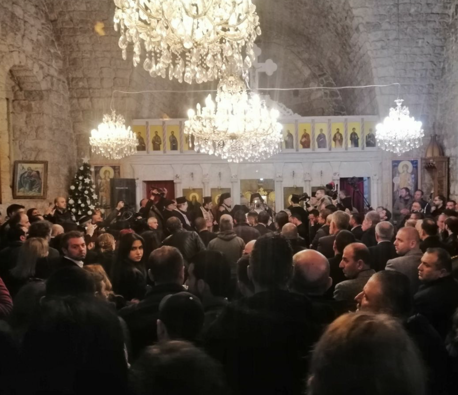 وديع جورج وسوف، لقطات من تشييع وتأبين الراحل في سوريا ٢، فيتو