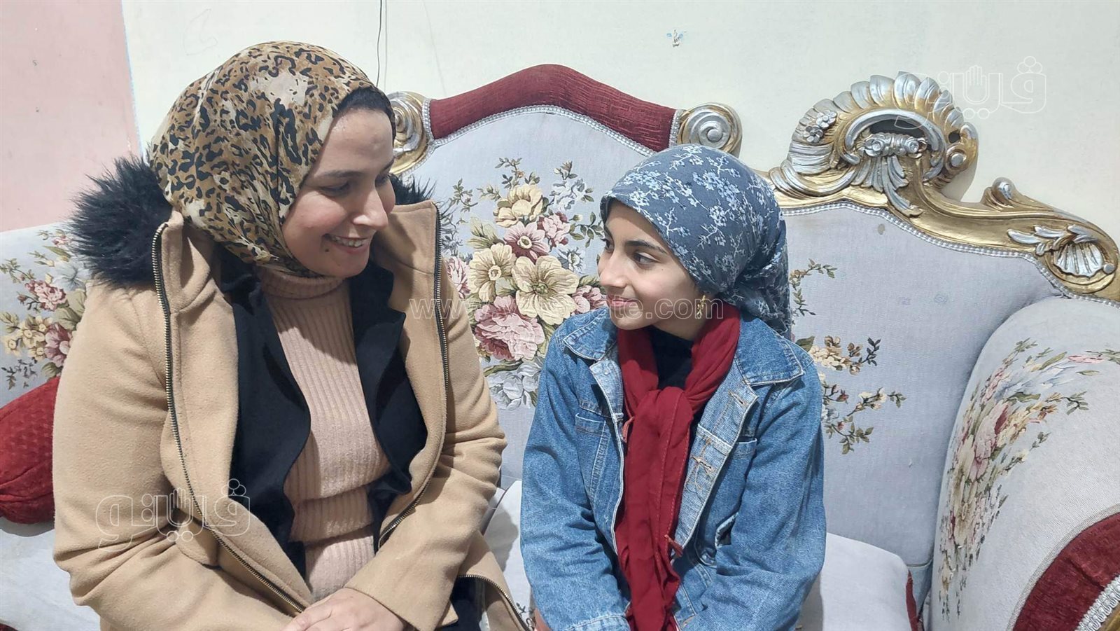 سندس الأمينة بنت تيرة بالدقهلية مع محررة فيتو