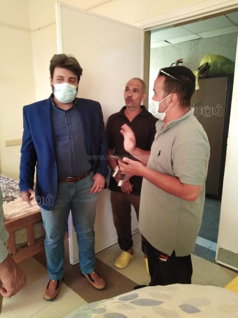 استعدادات مستشفى التامين الصحي ببني سويف (1)