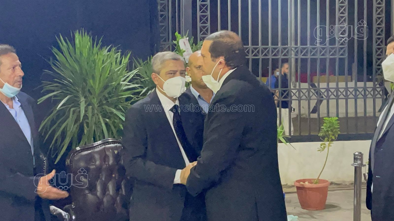 ياسين التهامي وعمرو خالد يحضران عزاء محمود العربي بقليوب (5)