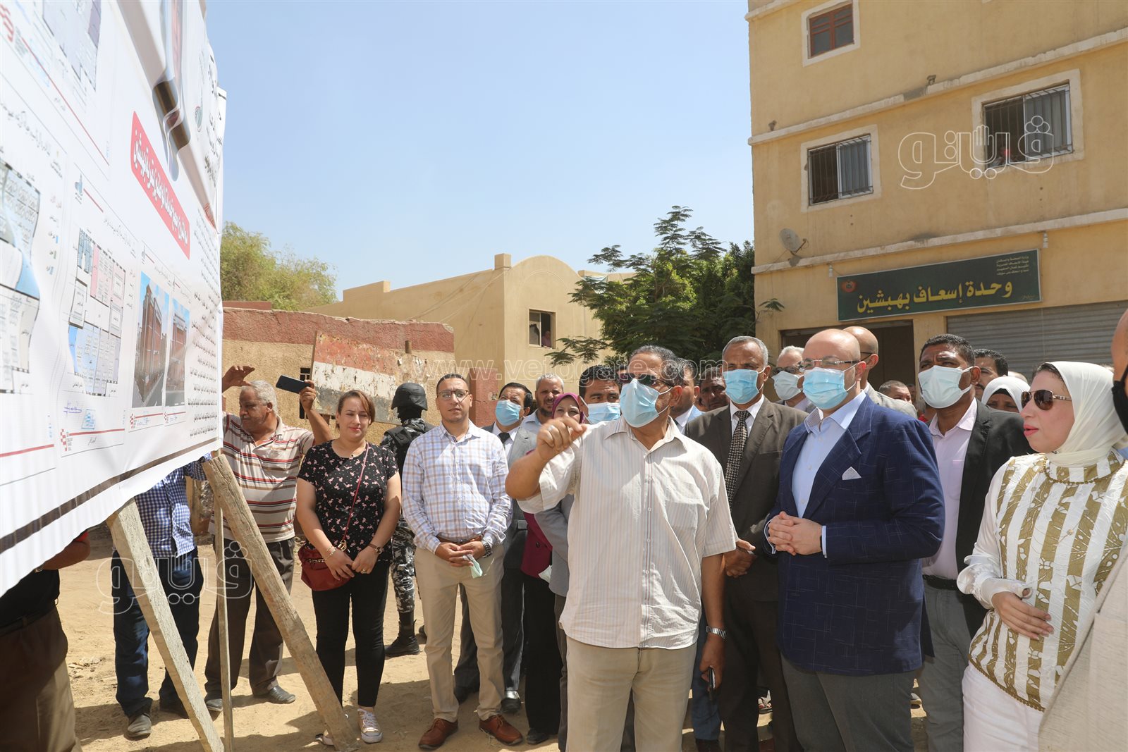 محافظ بني سويف يتابع مشروعات حياة كريمة بقرى مركز ناصر  (3)