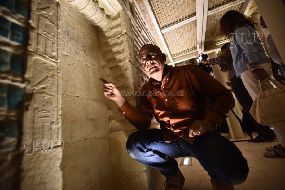 مصطفي وزيري بعد افتتاح مقبرة الملك زوسر للزائرين سنظل نبهر العالم بانجازاتنا (4)