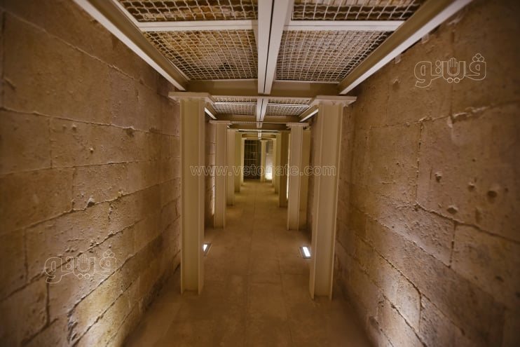 ترميم المقبرة الجنوبية للملك زوسر (4)