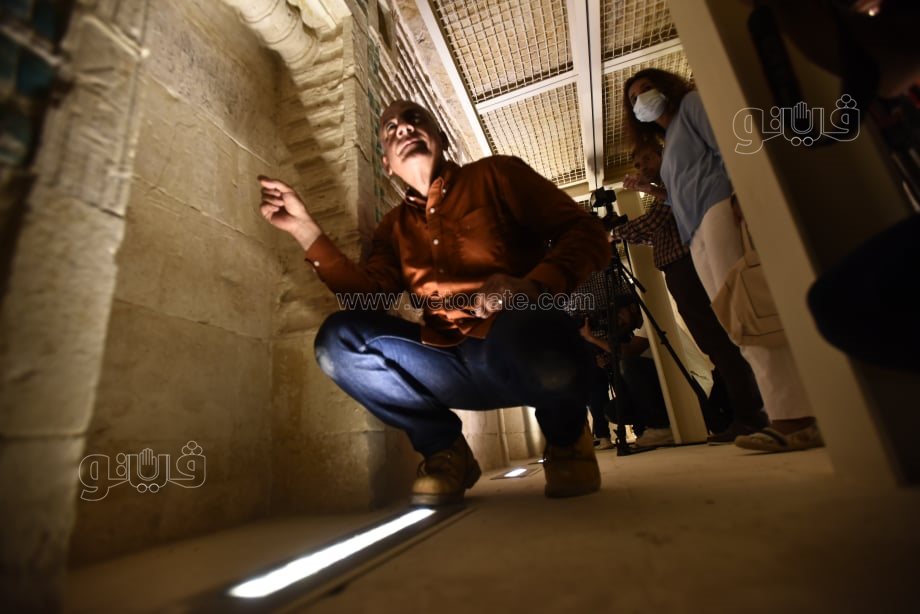 ترميم المقبرة الجنوبية للملك زوسر (8)