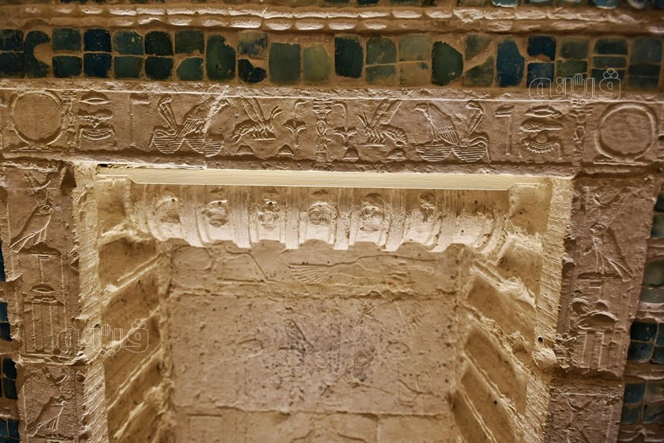 ترميم المقبرة الجنوبية للملك زوسر (9)